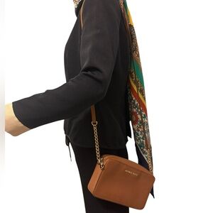 Michael Kors Tan Crossbody Bag